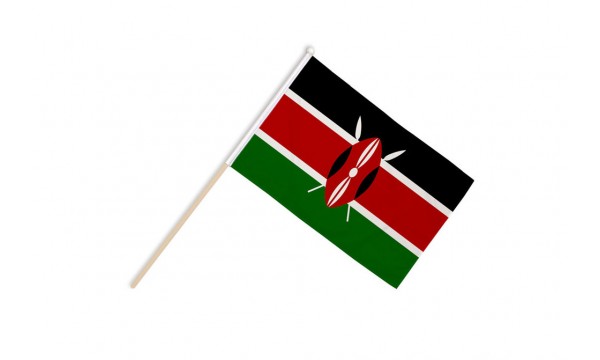 Kenya Hand Flags